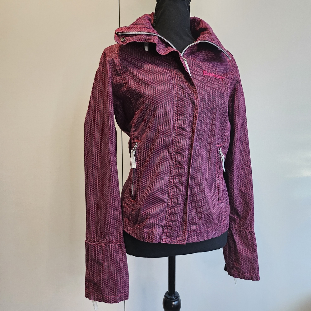 💛 Bench szM Women's Maroon Hooded Jacket
